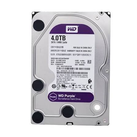 WD Purple 4TB Surveillance Hard Drive